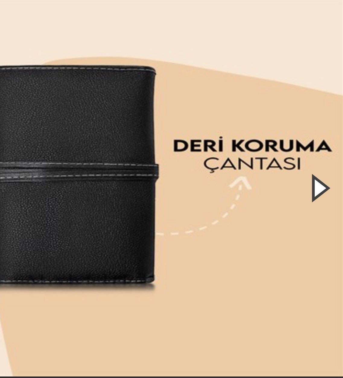 24'lü Profesyonel Makyaj Fırçası Seti - Deri Koruma Çantalı