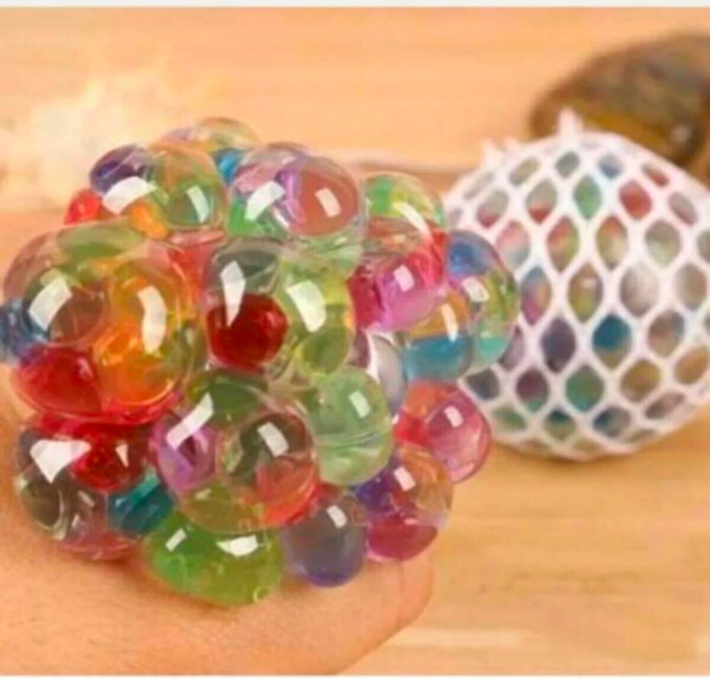 Squish Mesh Ball - File Ağlı Squishy Stres Topu
