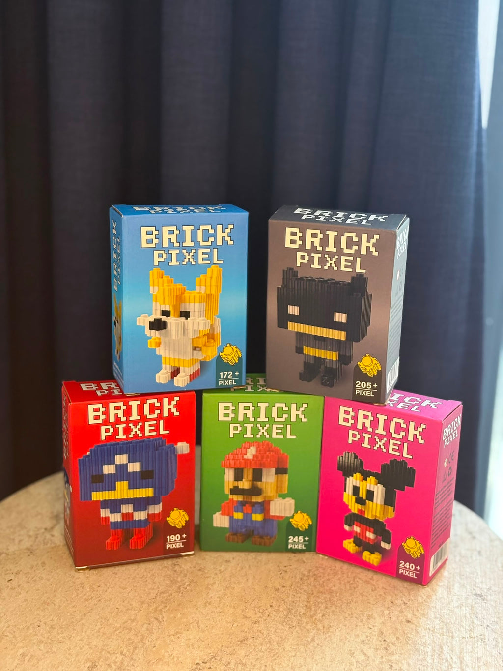 Brick Pixel Mini Piksel Blok Figür