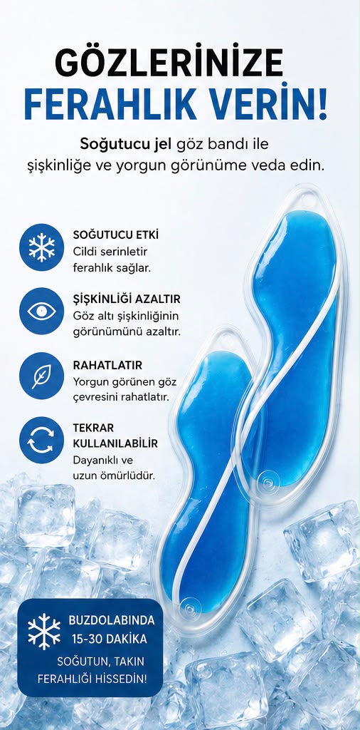 Göz Altı-Soğuk Jel Maskesi