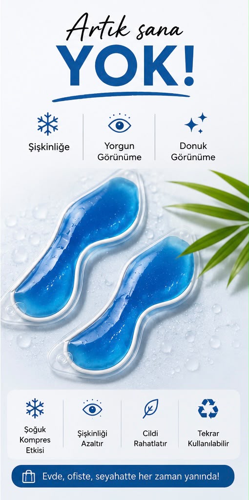 Göz Altı-Soğuk Jel Maskesi