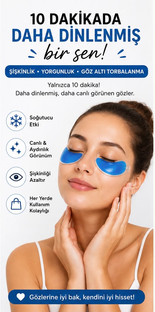 Göz Altı-Soğuk Jel Maskesi