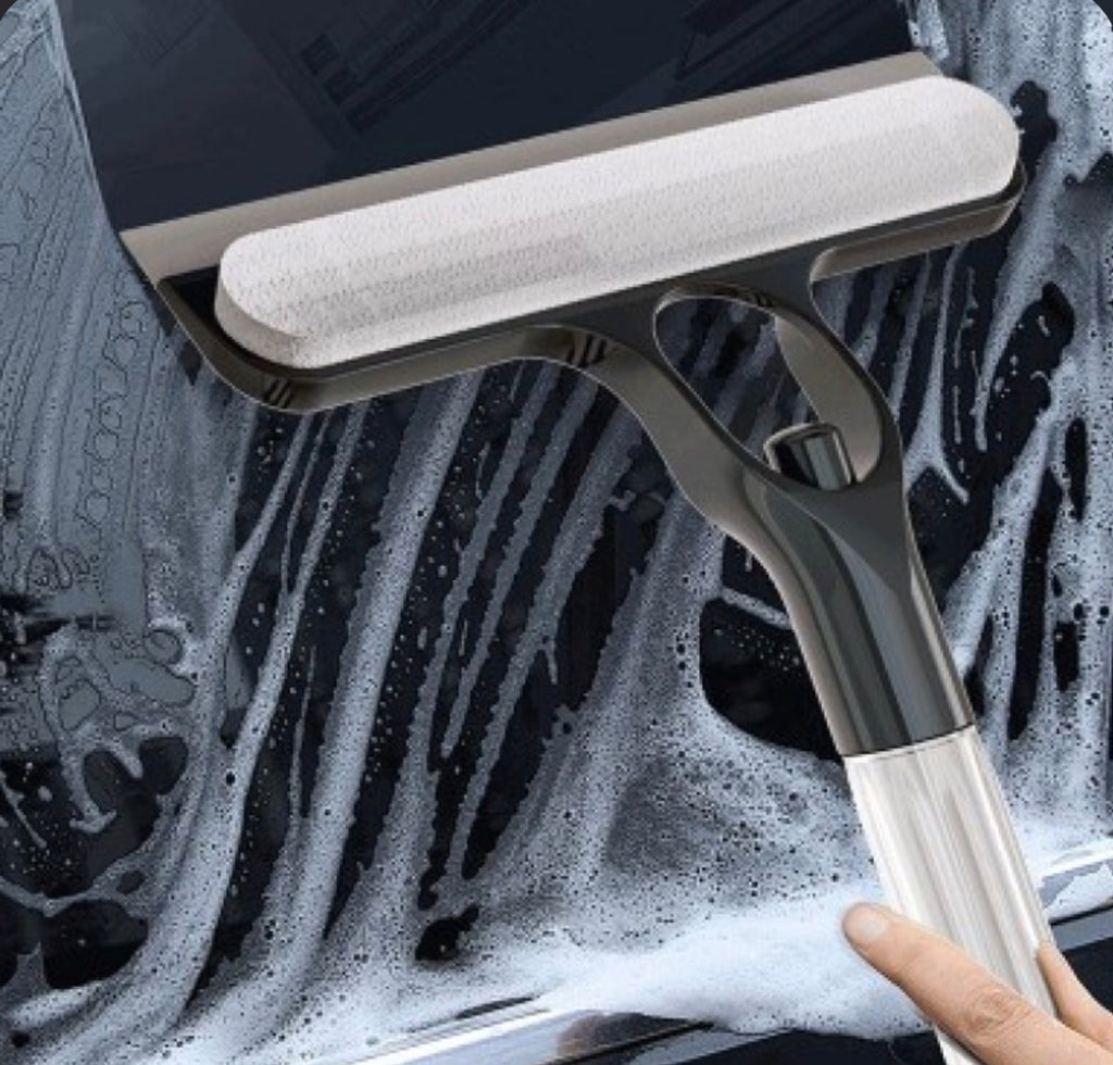 Spreyli Cam Silme Ce - Su Hazneli Cam ve Ayna Temizleyici
